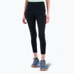 Legginsy damskie icebreaker Merino 260 Fastray II 25 High Rise Tights. Czarne legginsy Icebreaker, bez wzorów. Za 369.99 zł.