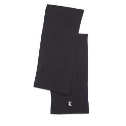 Szalik Calvin Klein Jeans. Czarne szaliki Calvin Klein Jeans, bez wzorów, z jeansu. Za 469.99 zł.