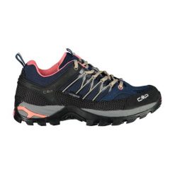 Damskie Niskie buty trekkingowe CMP Rigel waterprof. Czarne trekkingi CMP, z materiału, outdoorowe. Za 309.00 zł.