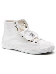 Natural world Sneakersy w kolorze białym rozmiar: 40. Białe trampki Natural World, bez wzorów, za kostkę, bez zapięcia. Za 90.45 zł.