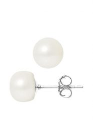 Pearl Addict Kolczyki-wkrętki z perłami w kolorze białym rozmiar: onesize. Białe kolczyki Pearl Addict, z perłą, srebrne. Za 113.99 zł.
