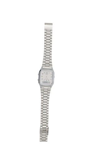 Casio AQ230A-7BMQ Collection Unisex Retro Armbanduhr, silber. Zegarki Casio. Za 217.99 zł.