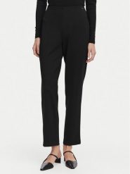 Calvin Klein Spodnie materiałowe LV044F659G Czarny Straight Fit. Czarne spodnie materiałowe Calvin Klein, xxs, bez wzorów, z materiału. Za 409.99 zł.