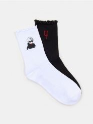 Skarpetki 2 pack Devil Wears PRADA - wielobarwny. Skarpety Sinsay, bez wzorów. Za 12.99 zł.