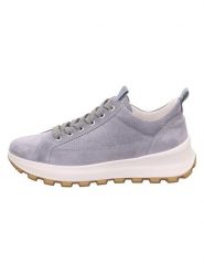 Legero Skórzane sneakersy "T4 RUN" w kolorze błękitnym rozmiar: 37,5. Niebieskie trampki Legero, bez wzorów, bez zapięcia. Za 241.08 zł.
