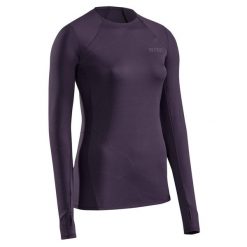 Koszulka sportowa z długim rękawem CEP Reflective damska. Fioletowe koszulki sportowe CEP, bez wzorów, bez ramiączek, do biegania. Za 299.00 zł.