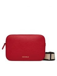 Coccinelle Torebka MN5 Tebe E5 E5 MN5 55 I1 01 Czerwony. Czerwone listonoszki Coccinelle, bez wzorów, ze skóry, bez dodatków. Za 759.99 zł.