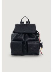 Desigual Plecak 26SAKP30 Czarny. Czarne plecaki Desigual, bez wzorów, ze skóry. Za 379.99 zł.