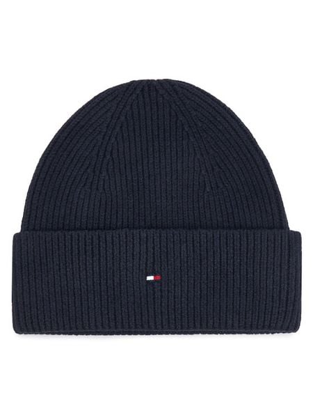 Tommy Hilfiger Czapka Flag AW0AW19102 Granatowy. Niebieskie czapki TOMMY HILFIGER, bez wzorów, z bawełny. Za 189.99 zł.