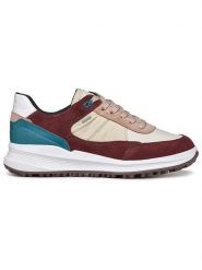 Geox Skórzane sneakersy "Pg1X B Abx" ze wzorem rozmiar: 39. Trampki Geox, bez wzorów, z materiału, bez zapięcia. Za 396.24 zł.