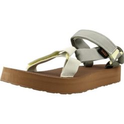 Sandały TEVA W MIDFORM UNIVER Zielony. Zielone sandały Teva, bez wzorów, z tkaniny, sportowe, bez obcasa, bez zapięcia. Za 293.99 zł.
