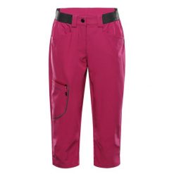 Spodnie damskie trekkingowe za kolano Alpine Pro Wedera 2. Niebieskie spodnie narciarskie Alpine Pro, l, bez wzorów, z elastanu, trekkingowe. Za 289.00 zł.