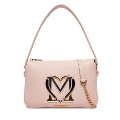 Torebka LOVE MOSCHINO. Czerwone torebki klasyczne Love Moschino, bez wzorów, bez dodatków. Za 499.99 zł.