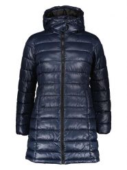 Pepe Jeans Płaszcz pikowany w kolorze granatowym rozmiar: L. Niebieskie płaszcze Pepe Jeans, l, bez wzorów, z jeansu, bez kaptura. Za 211.31 zł.