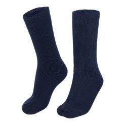 Damskie skarpety termoaktywne Heat Keeper Dark Jeans. Niebieskie skarpety HEAT KEEPER, bez wzorów, z jeansu. Za 104.12 zł.