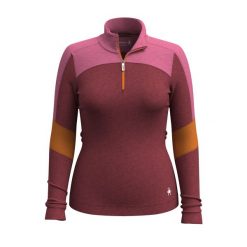 Bluza Smartwool Classic Thermal Merino Base Layer Colorblock 1/4 Zip Boxed. Czerwone bluzy Smartwool, na zimę, l, bez wzorów, bez kaptura. Za 479.99 zł.