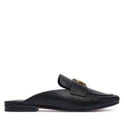 Klapki MICHAEL Michael Kors. Czarne klapki MICHAEL Michael Kors, bez wzorów, bez obcasa. Za 679.99 zł.