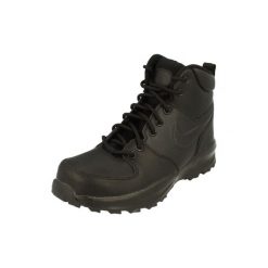 Buty na co dzień śniegowce damskie NIKE MANOA skóra. Brązowe trapery i śniegowce Nike, ze skóry. Za 319.00 zł.