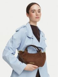 LOVE MOSCHINO Torebka JC4221PP0PKF131A Brązowy. Brązowe torebki klasyczne Love Moschino, bez wzorów, z materiału, bez dodatków. Za 919.99 zł.