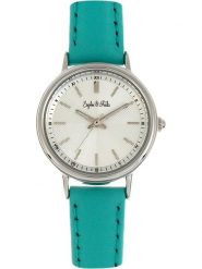 Sophie & Freda Zegarek kwarcowy w kolorze srebrno-turkusowo-białym rozmiar: onesize. Białe, analogowe zegarki Sophie & Freda, metalowe. Za 173.99 zł.