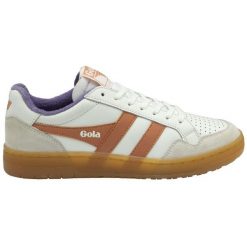Sneakersy damskie Gola Eagle 86. Białe obuwie sportowe Gola, bez zapięcia. W wyprzedaży za 323.00 zł.