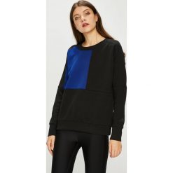 Adidas Performance - Bluza. Czarne bluzy adidas Performance, l, bez wzorów, z bawełny, bez kaptura. W wyprzedaży za 199.90 zł.