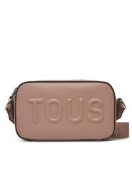 TOUS Torebka La Rue New 395910092 Różowy. Czerwone listonoszki Tous, bez wzorów, ze skóry, bez dodatków. Za 529.99 zł.