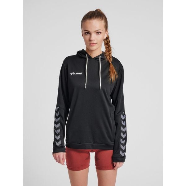 Bluza damska z kapturem Hummel hmlAUTHENTIC Poly. Szare bluzy Hummel, xl, bez wzorów, z dżerseju, z kapturem. Za 227.55 zł.