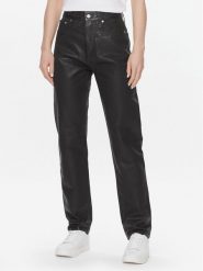 Calvin Klein Jeans Jeansy Authentic J20J222431 Czarny Straight Fit. Czarne jeansy Calvin Klein Jeans, bez wzorów. Za 339.99 zł.
