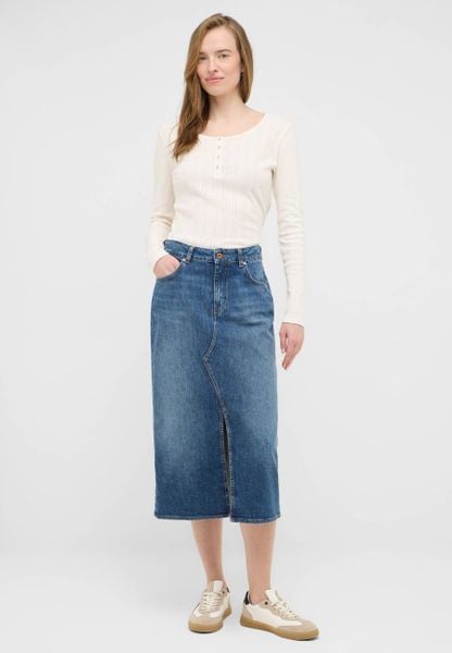 Damska Spódnica Maxi Mustang Style Eureka Denim Skirt Denim Blue 1016941 5000 582. Niebieskie spódnice Mustang, bez wzorów, z denimu, maxi. Za 169.99 zł.