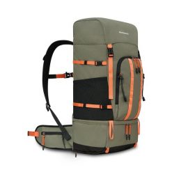 Plecak turystyczny 50L z pokrowcem przeciwdeszczowym Trekking Siroko Venture 50. Zielone plecaki SIROKO, bez wzorów, z tkaniny. Za 339.00 zł.