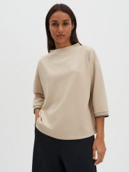 Someday Bluza w kolorze beżowym rozmiar: 40. Brązowe bluzy someday., bez wzorów, bez kaptura. Za 144.92 zł.