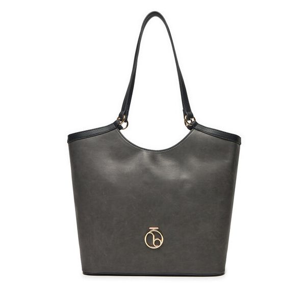 Torebka Nobo. Szare torebki klasyczne Nobo, bez wzorów, bez dodatków. Za 129.99 zł.