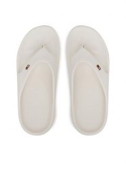 Tommy Hilfiger Japonki Th Comfort Beach Sandal FW0FW08522 Biały. Białe klapki TOMMY HILFIGER, bez wzorów, z tworzywa sztucznego, bez obcasa. Za 199.99 zł.