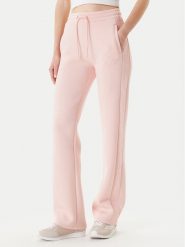 Guess Spodnie dresowe V3RB21 K7UW2 Różowy Regular Fit. Czerwone spodnie dresowe Guess, xs, z aplikacjami, z dresówki. Za 399.99 zł.