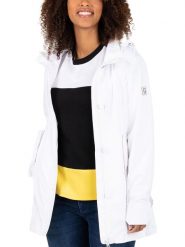 Timezone Parka w kolorze białym rozmiar: M. Białe parki Timezone, m, bez kaptura. Za 144.92 zł.