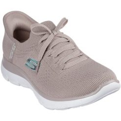 Buty sportowe damskie Skechers Summits new Daily. Fioletowe obuwie sportowe Skechers, bez zapięcia. Za 351.99 zł.
