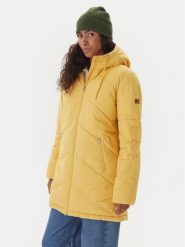 Roxy Płaszcz zimowy Better Weather ERJJK03634 Żółty Regular Fit. Żółte płaszcze Roxy, na zimę, xl, bez wzorów, z syntetyku, bez kaptura. Za 599.99 zł.