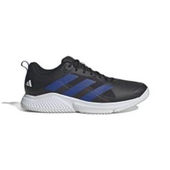 Buty halowe adidas Court Team 2.0. Czarne obuwie sportowe Adidas, bez zapięcia, do koszykówki. W wyprzedaży za 323.20 zł.