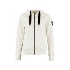 Damska bawełniana bluza rozpinana na całej długości Peak Mountain French Terry. Białe bluzy Peak Mountain, m, bez wzorów, z bawełny, bez kaptura. Za 187.00 zł.