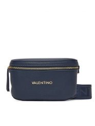 Valentino Saszetka nerka Miramar VBS7UE54G Granatowy. Niebieskie torebki klasyczne Valentino, bez wzorów, ze skóry, bez dodatków. Za 519.99 zł.