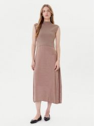 BOSS Sukienka codzienna Ferdolini 50542873 Granatowy Regular Fit. Niebieskie sukienki Boss, na co dzień, xs, bez wzorów, z syntetyku, bez kołnierzyka, bez ramiączek, proste. Za 1,399.00 zł.