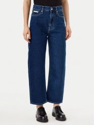 Calvin Klein Jeans Jeansy Barrel J20J225004 Granatowy Loose Fit. Niebieskie jeansy Calvin Klein Jeans, bez wzorów. Za 279.99 zł.