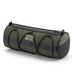 Sakwa rowerowa, torba na kierownicę 30110049001 ROCKBROS. Czarne torby na ramię ROCKBROS, bez wzorów, z materiału, na ramię, bez dodatków. Za 59.00 zł.
