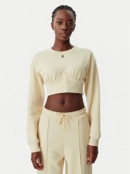 Patrizia Pepe Bluza 8M1694/J219-B814 Beżowy Regular Fit. Brązowe bluzy Patrizia Pepe, m, bez wzorów, z syntetyku, bez kaptura. Za 549.99 zł.