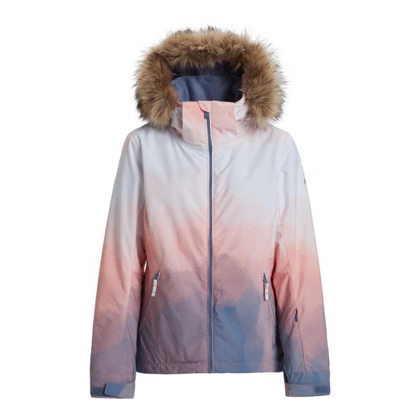 Kurtka śnieżna dla Kobiety JET SKI Niebieski. Niebieskie kurtki narciarskie Roxy, bez wzorów, z tkaniny, bez kaptura, narciarskie. W wyprzedaży za 862.05 zł.