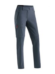 Maier Sports Spodnie funkcyjne Zipp-Off "Nata" w kolorze antracytowym rozmiar: 36. Czarne spodnie dresowe Maier Sports, bez wzorów, z materiału, outdoorowe. Za 223.46 zł.