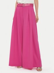 Imperial Spodnie palazzo P3U0HIC Różowy Relaxed Fit. Czerwone spodnie materiałowe Imperial, m, bez wzorów, z materiału. Za 499.99 zł.