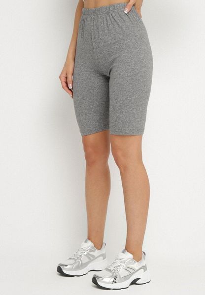 Ciemnoszare Klasyczne Szorty Liravelle. Szare szorty Born2be, bez wzorów, eleganckie. Za 19.99 zł.
