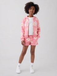 GAP Szorty dresowe w kolorze jasnoróżowym rozmiar: 128/134. Różowe szorty GAP, bez wzorów, z bawełny. Za 62.03 zł.